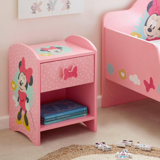 Disney Minnie Mouse Bedside Table for Kids