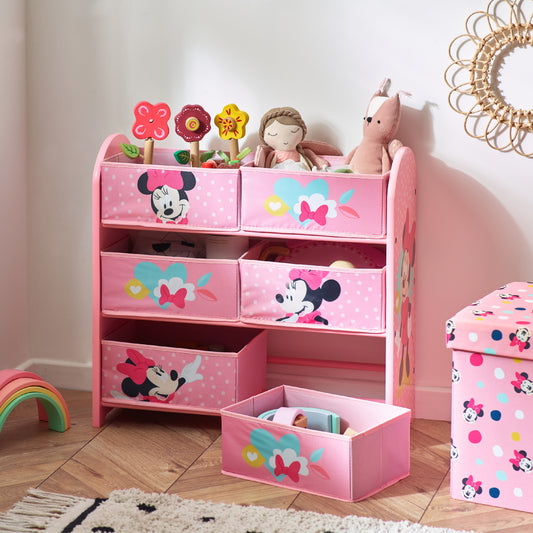 Disney Minnie Mouse Toy Storage Unit