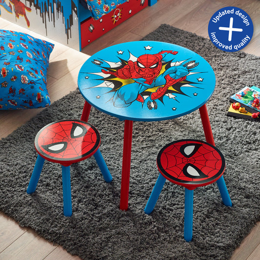 Marvel Spider-Man Table and Stool Set