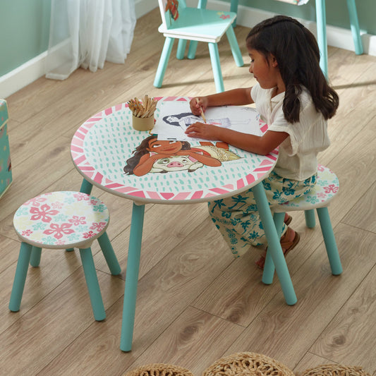 Disney Moana Table and Stool Set
