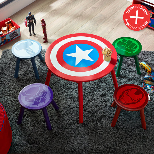 Marvel Avengers Table and Stool Set
