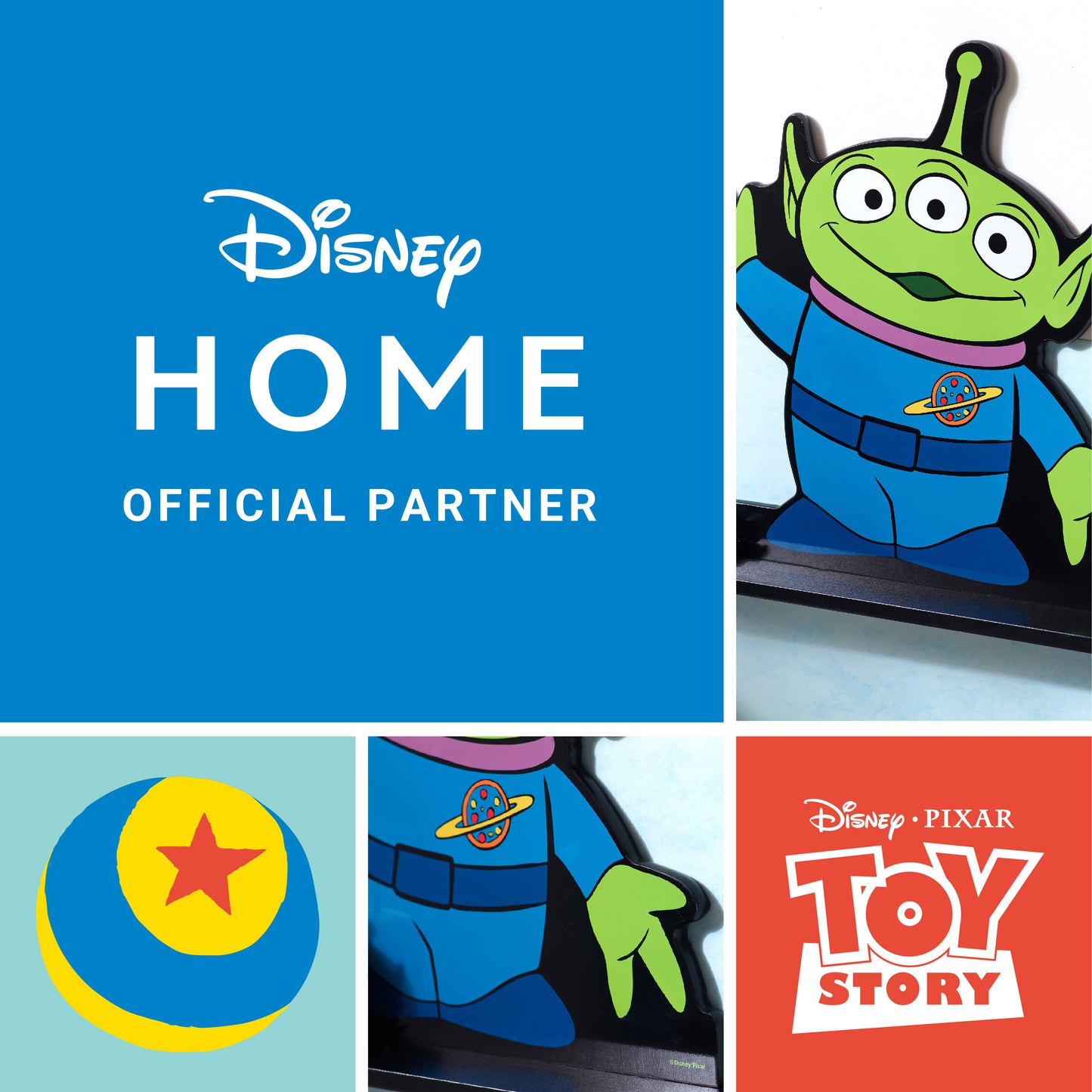 Disney Toy Story Alien Decorative Wall Shelf