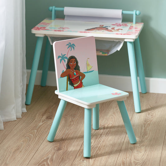 Disney Moana Kids Table and Chair Set