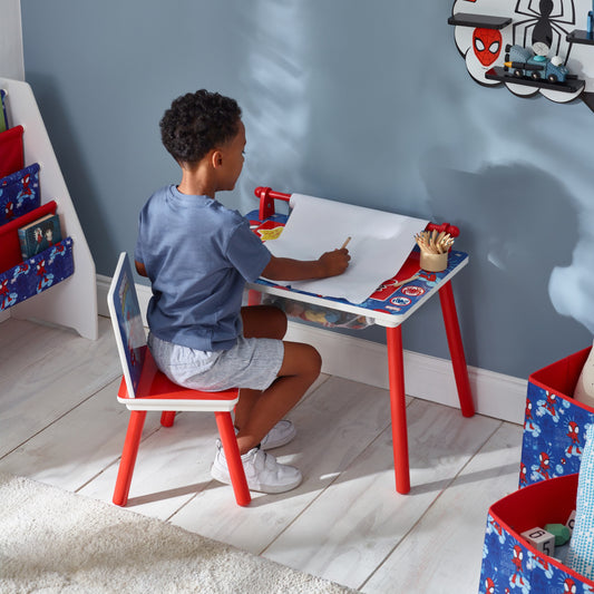 Marvel Spidey and His Amazing Friends Kids Table and Chair Set