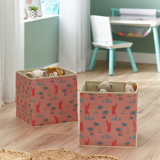 Disney Moana 2-pc Fabric Storage Boxes