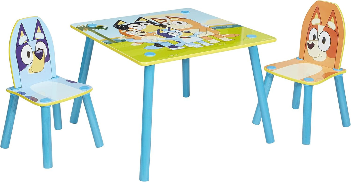 Bluey Kids Table & Chairs Set