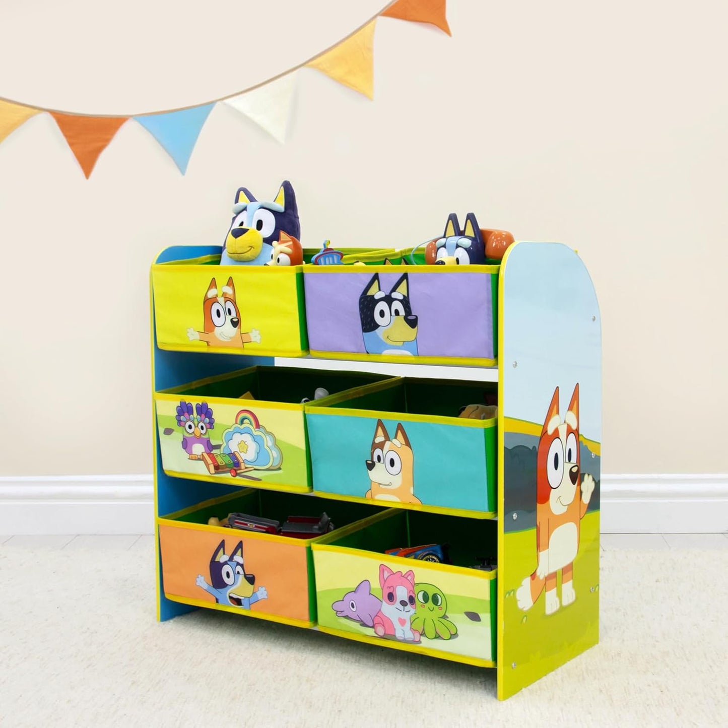 Bluey and Friends Kids Storage Unit