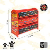 Disney Cars Lightning McQueen Toy Storage Unit
