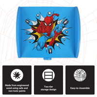 Disney Marvel Spider-Man Bedside Table for Kids