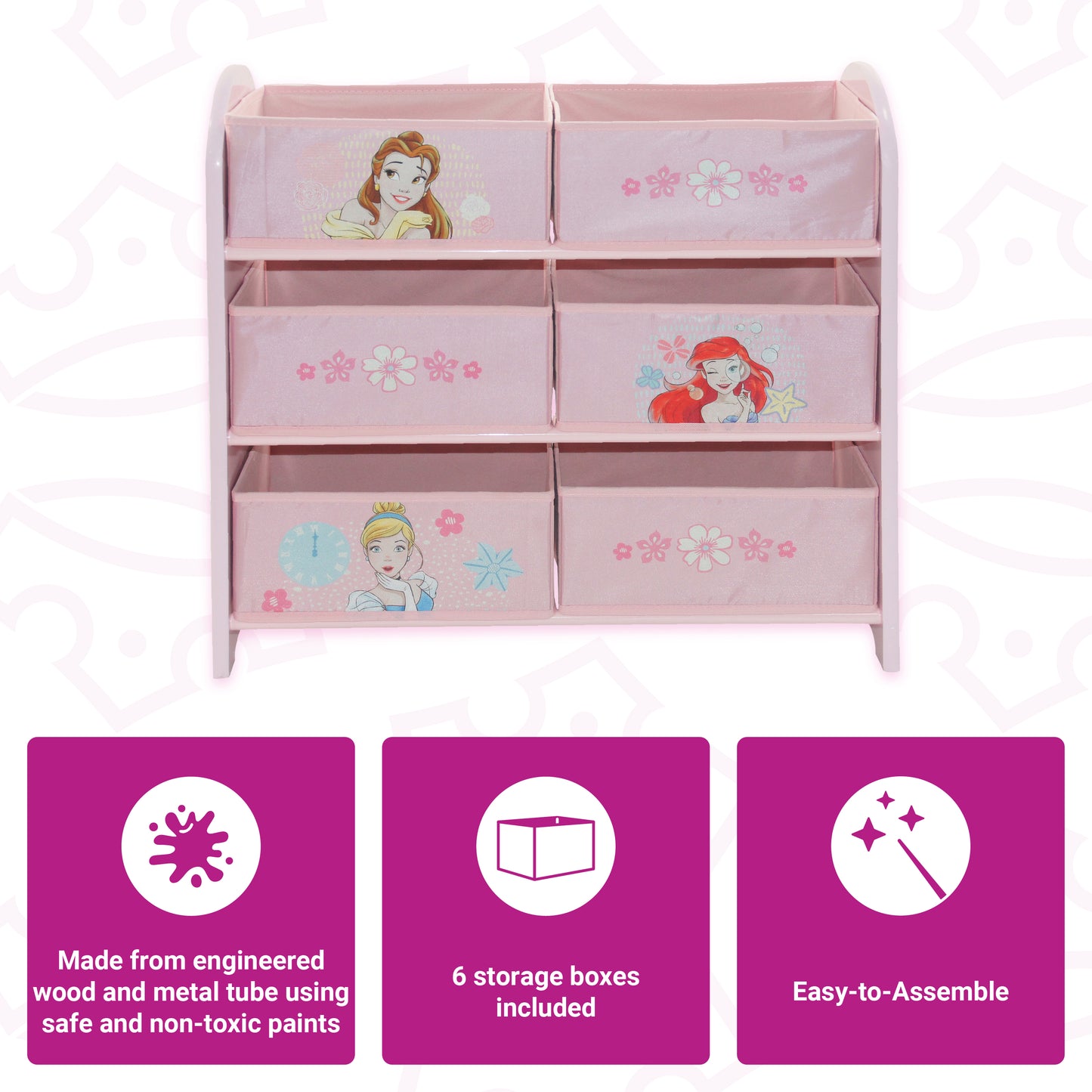 Disney Princess Toy Storage Unit