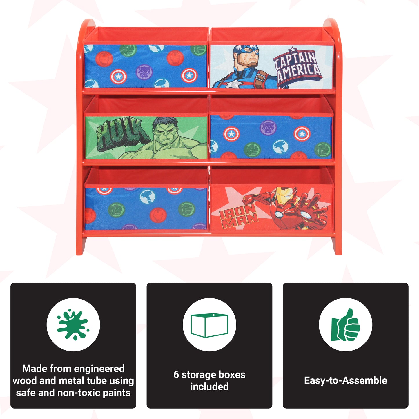 Marvel Avengers Toy Storage Unit