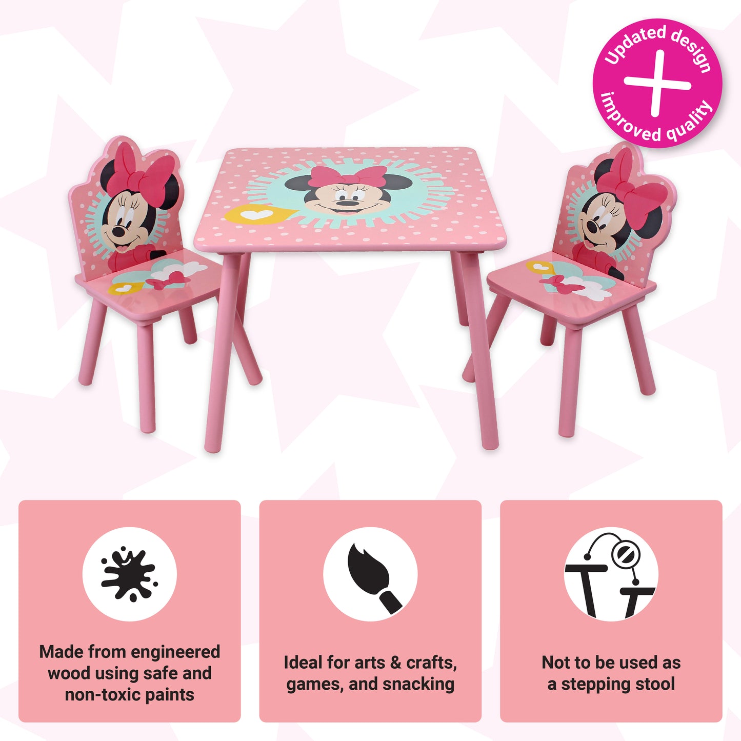 Disney Minnie Mouse Table and Chair Set