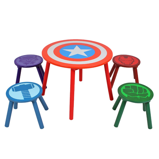 Marvel Avengers Table and Stool Set