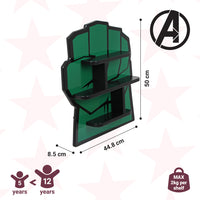 Marvel Avengers Hulk Decorative Wall Shelf
