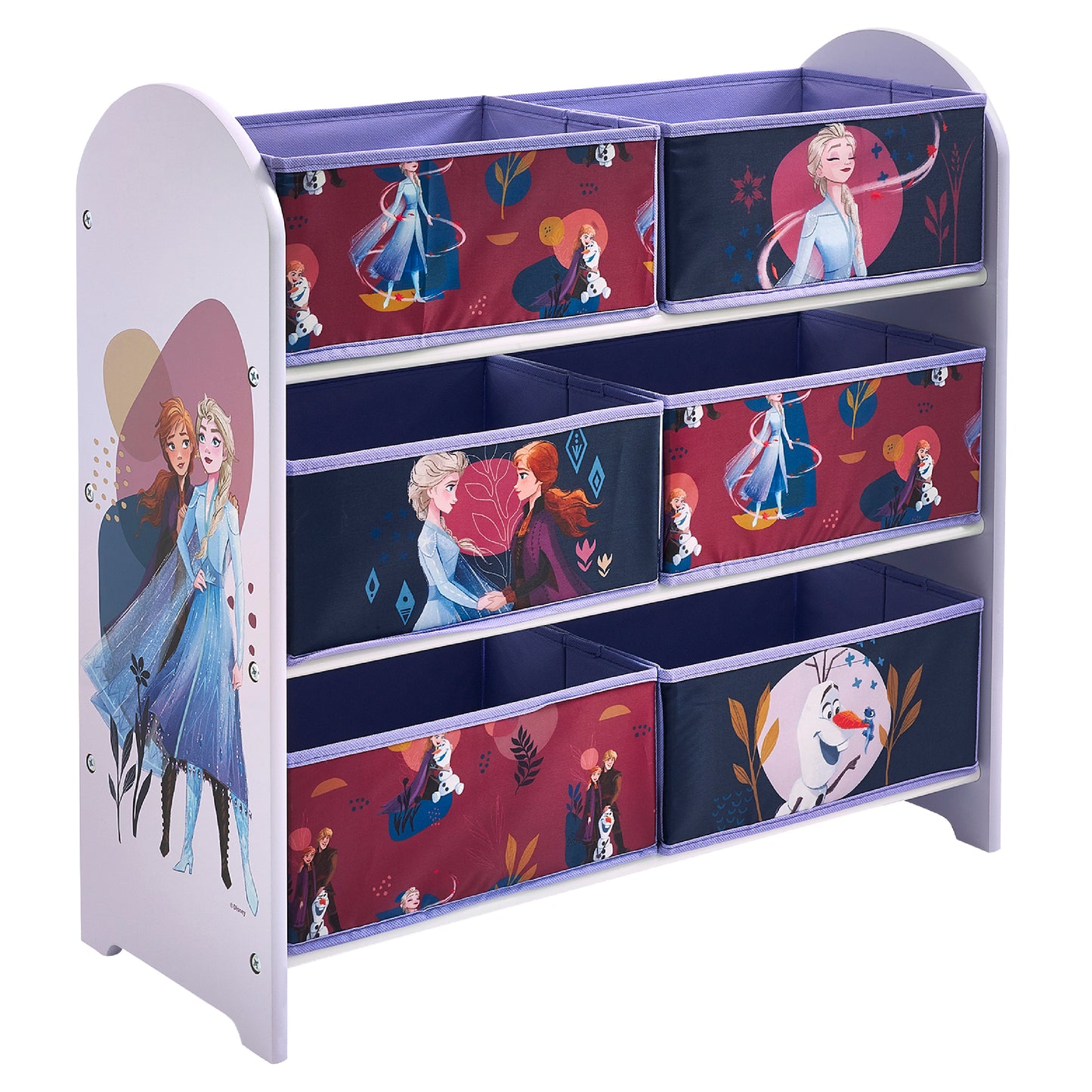 Disney Frozen Purple Toy Storage Unit