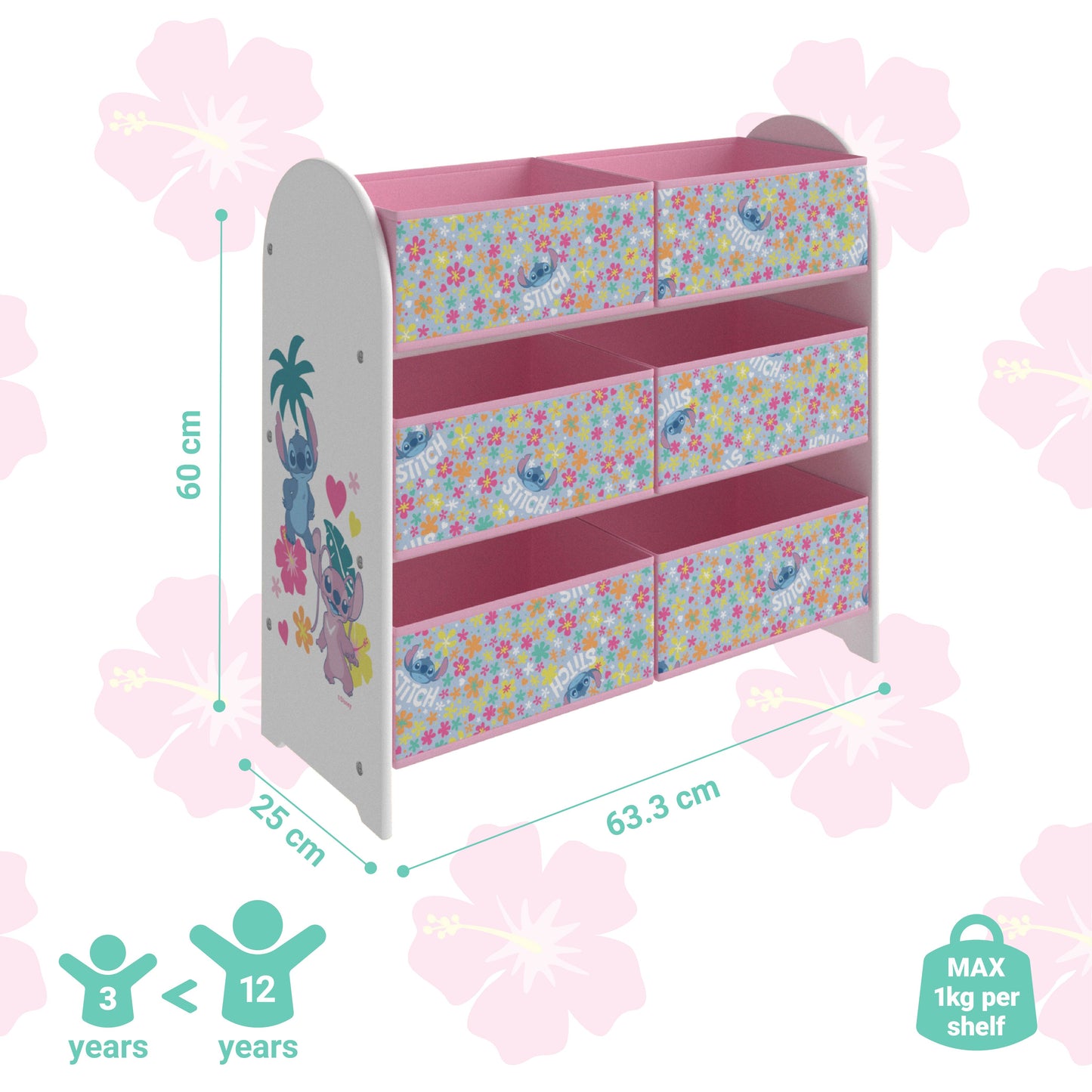 Disney Stitch Storage Unit