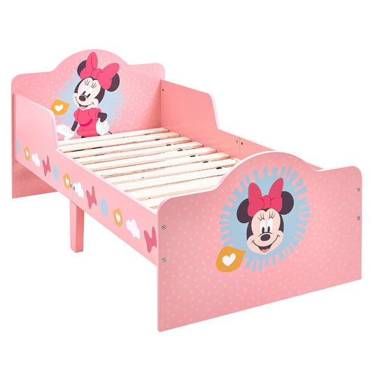 Disney Minnie Mouse Pink Toddler Bed