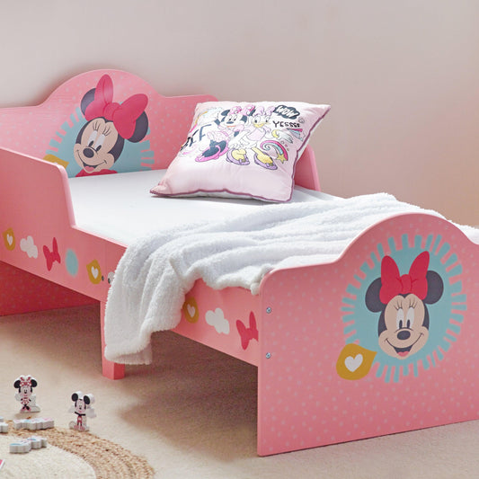 Disney Minnie Mouse Pink Toddler Bed