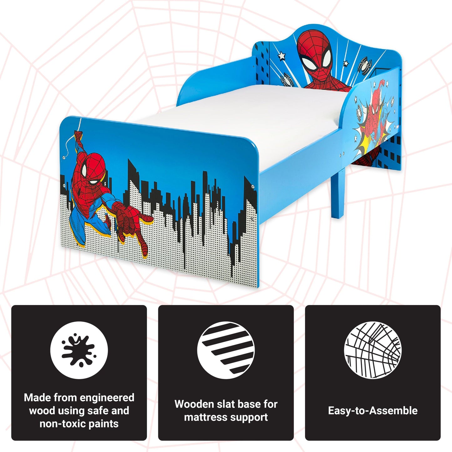 Marvel Spider-Man Toddler Bed