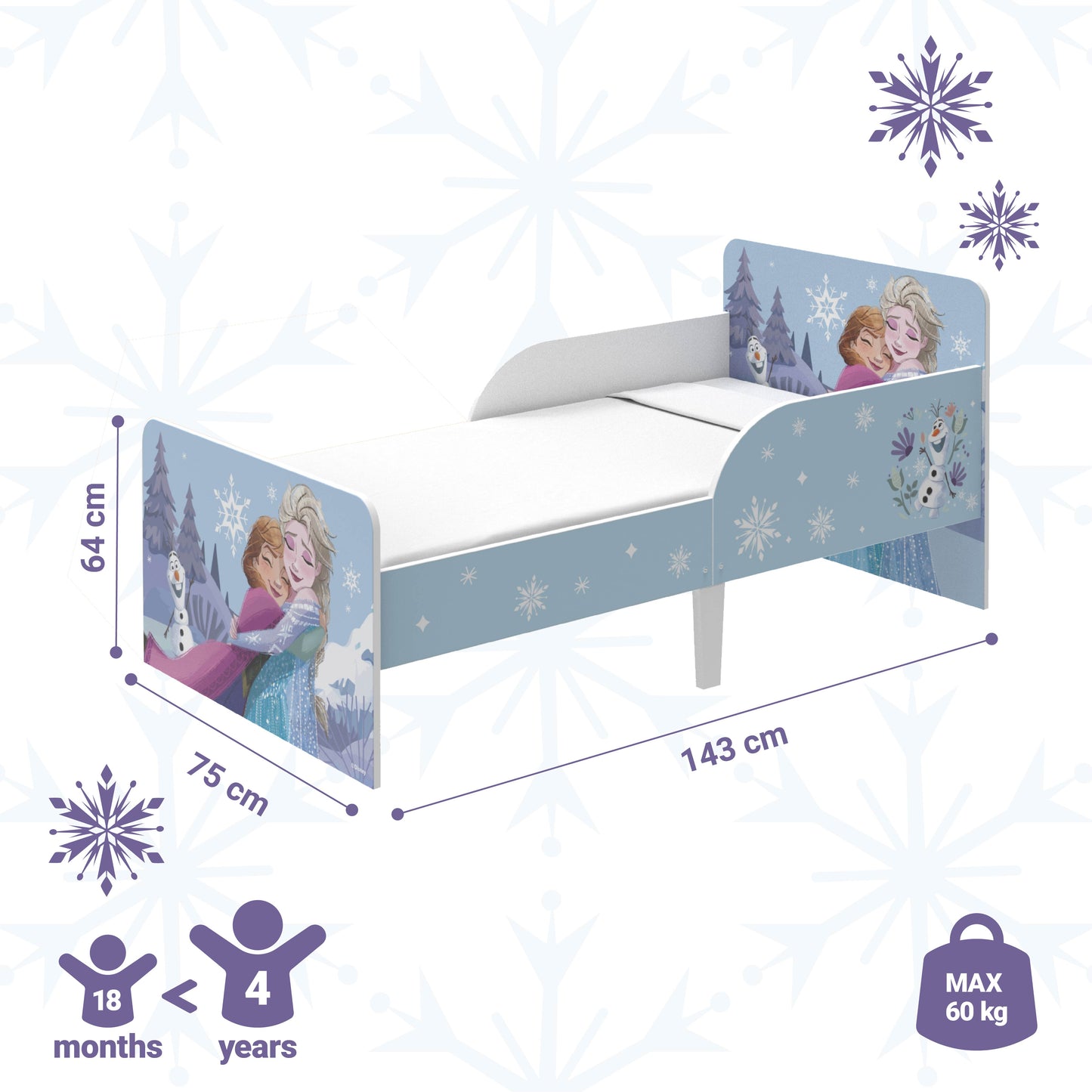 Disney Frozen Wonder Toddler Bed