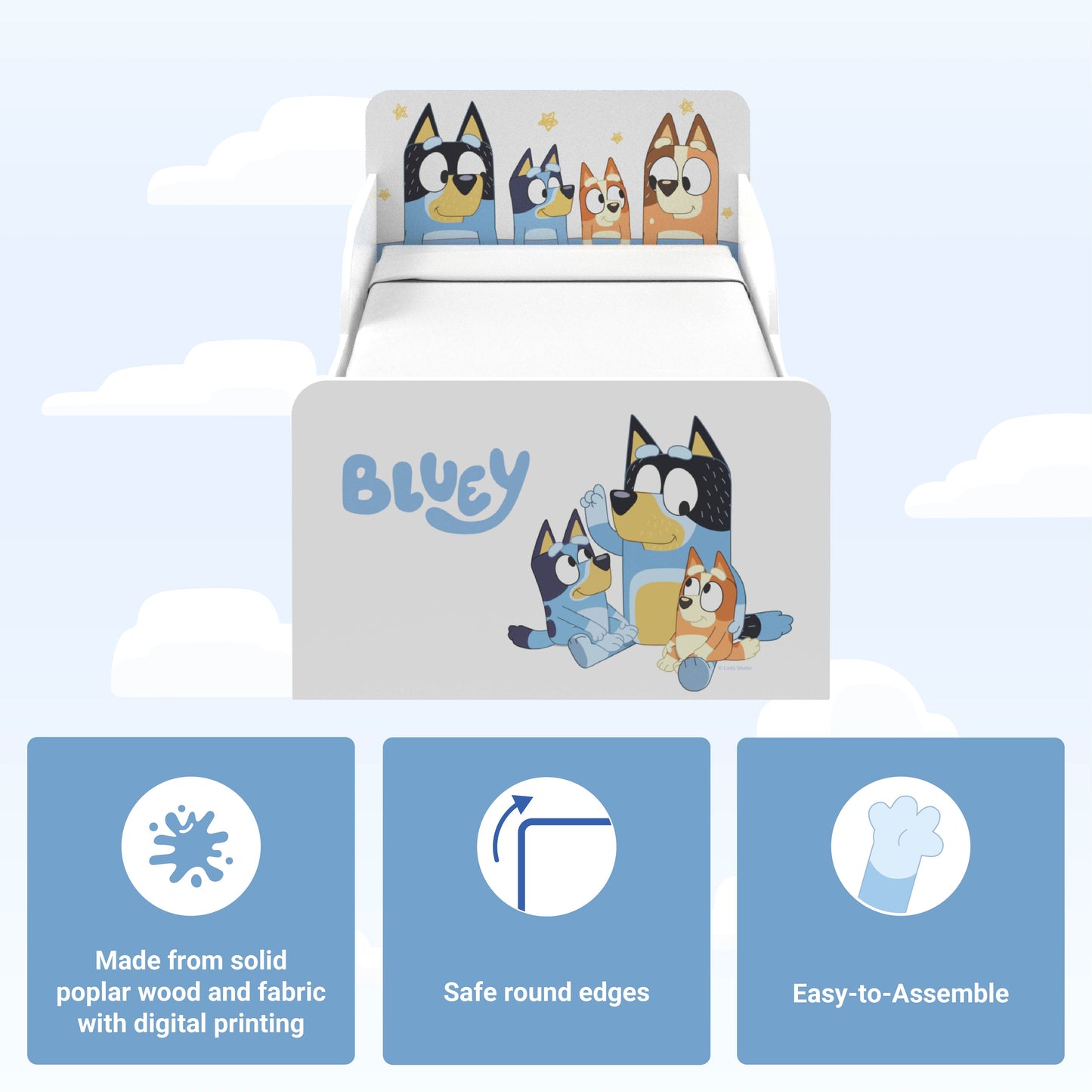 Bluey Toddler Bed