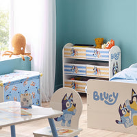 Bluey Kids Activity Desk & Toy Storage Bundle
