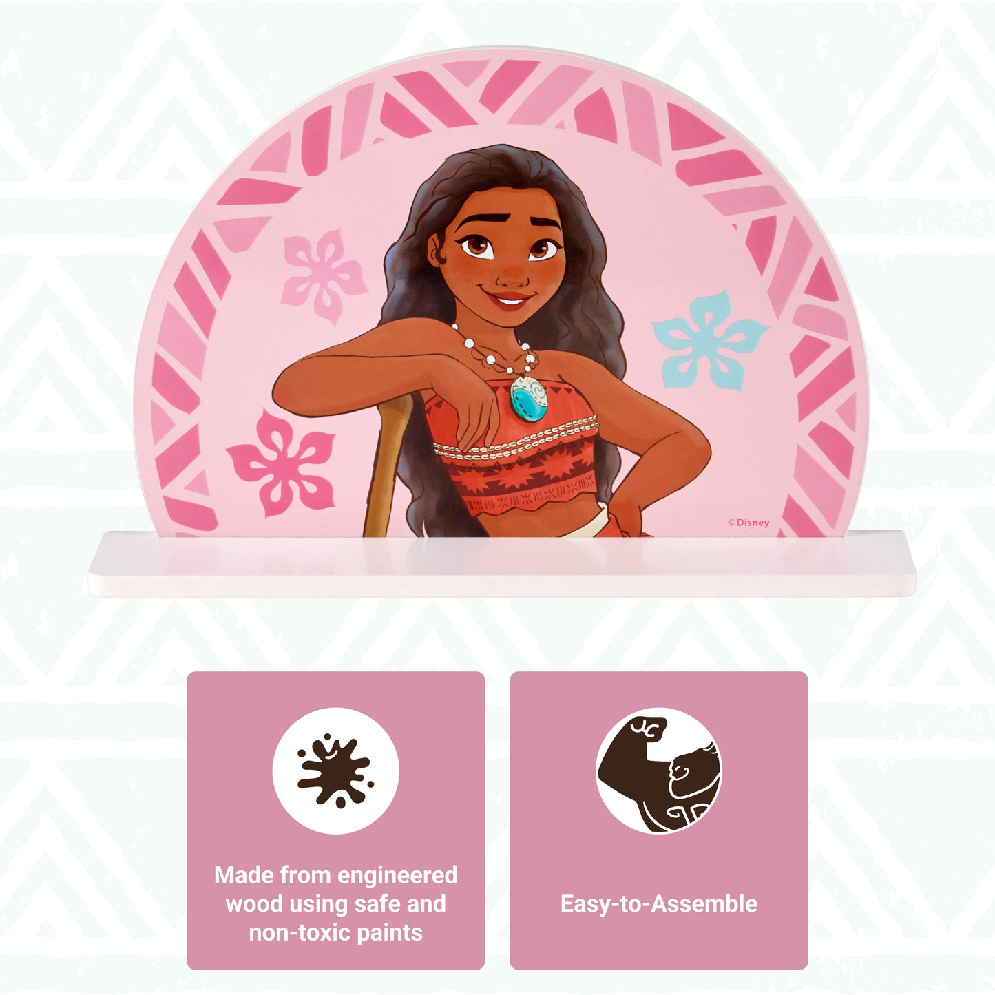 Disney Moana Decorative Wall Shelf