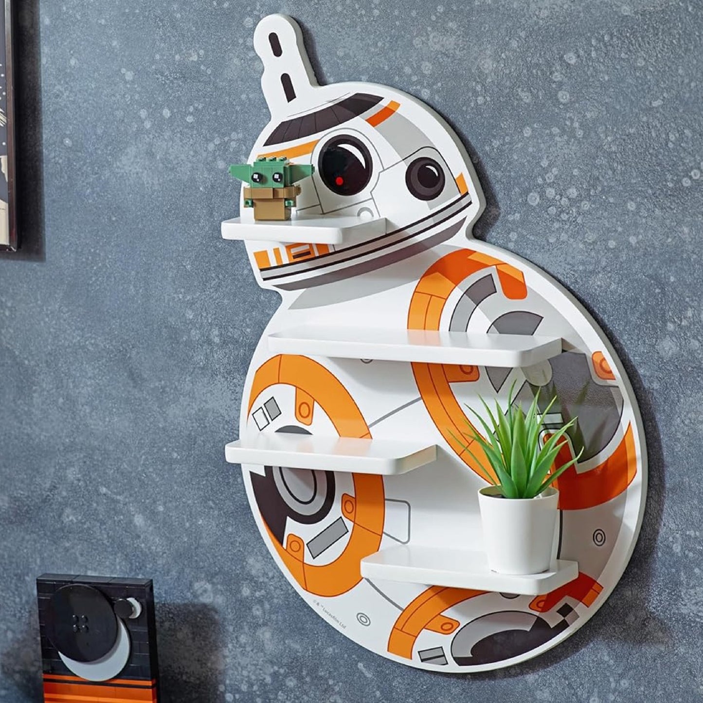 Star Wars Bb-8 Decorative Wall Shelf