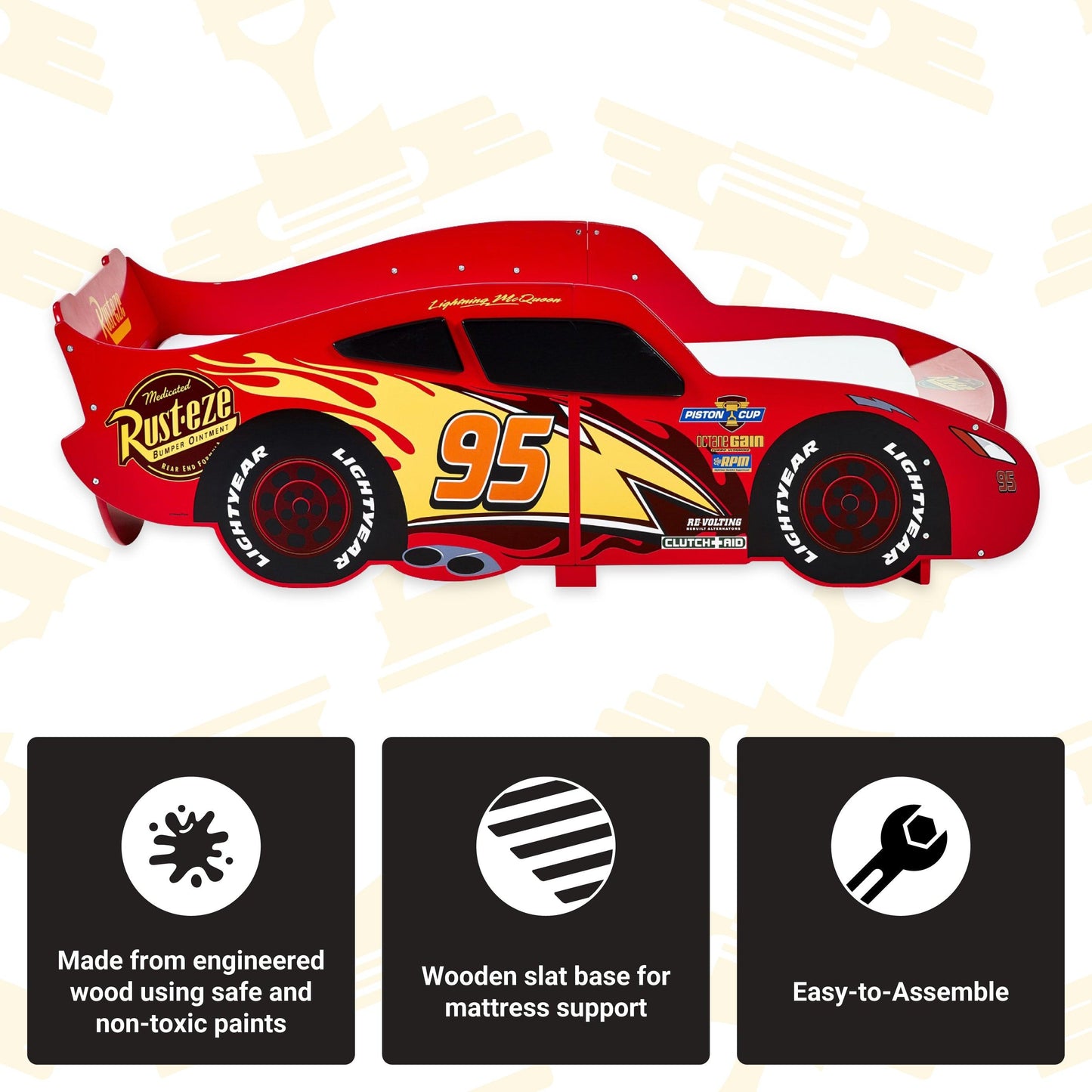 Disney Cars Toddler Bed