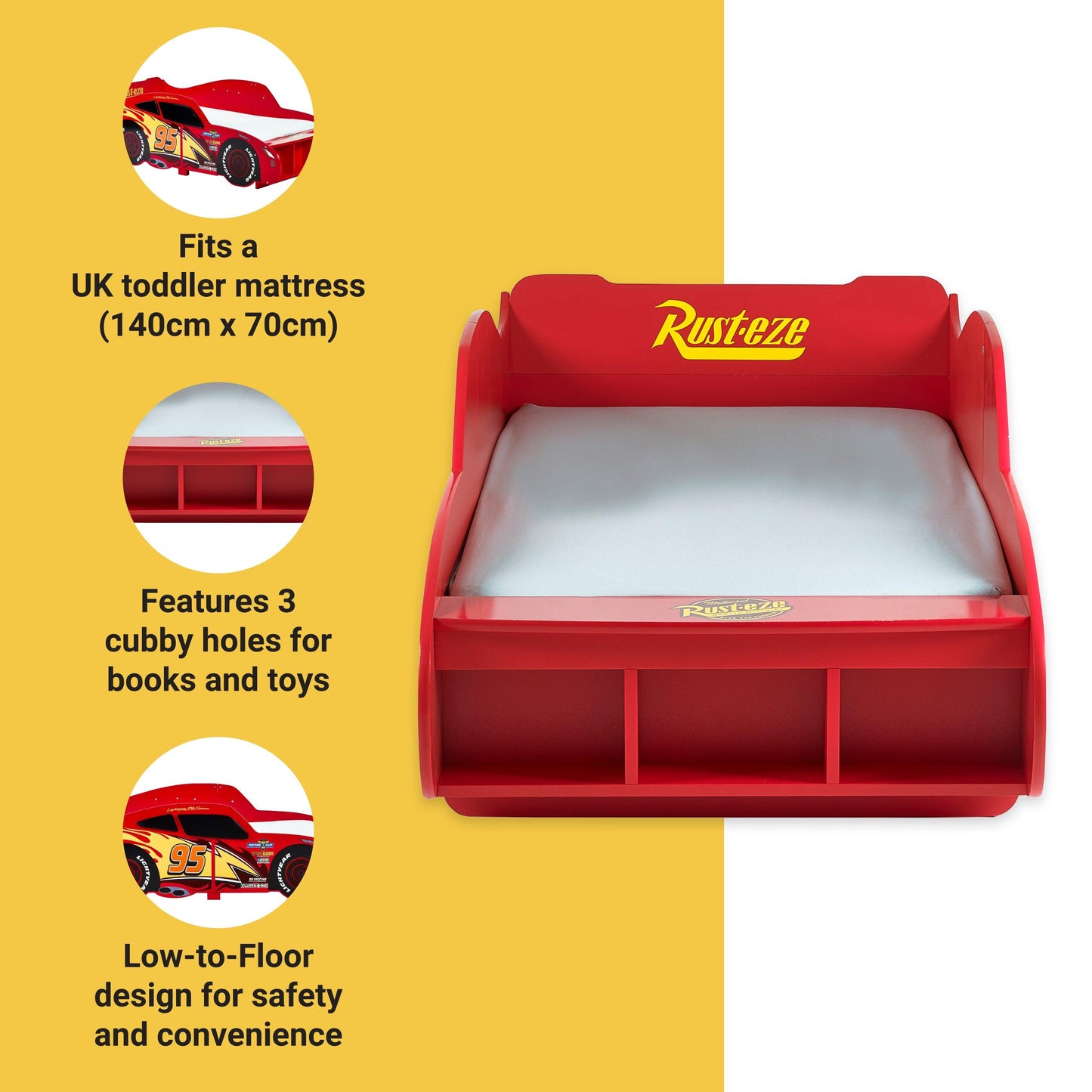 Disney Cars Toddler Bed