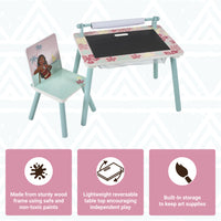 Disney Moana Kids Table and Chair Set