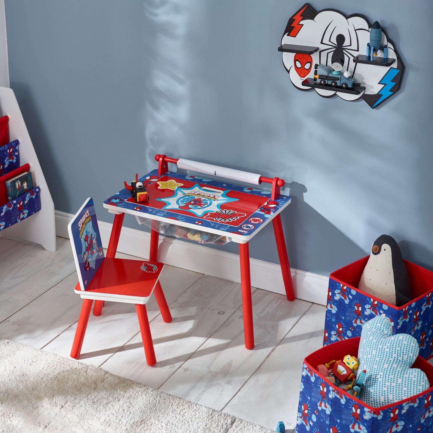 Marvel Spidey and His Amazing Friends Kids Table and Chair Set