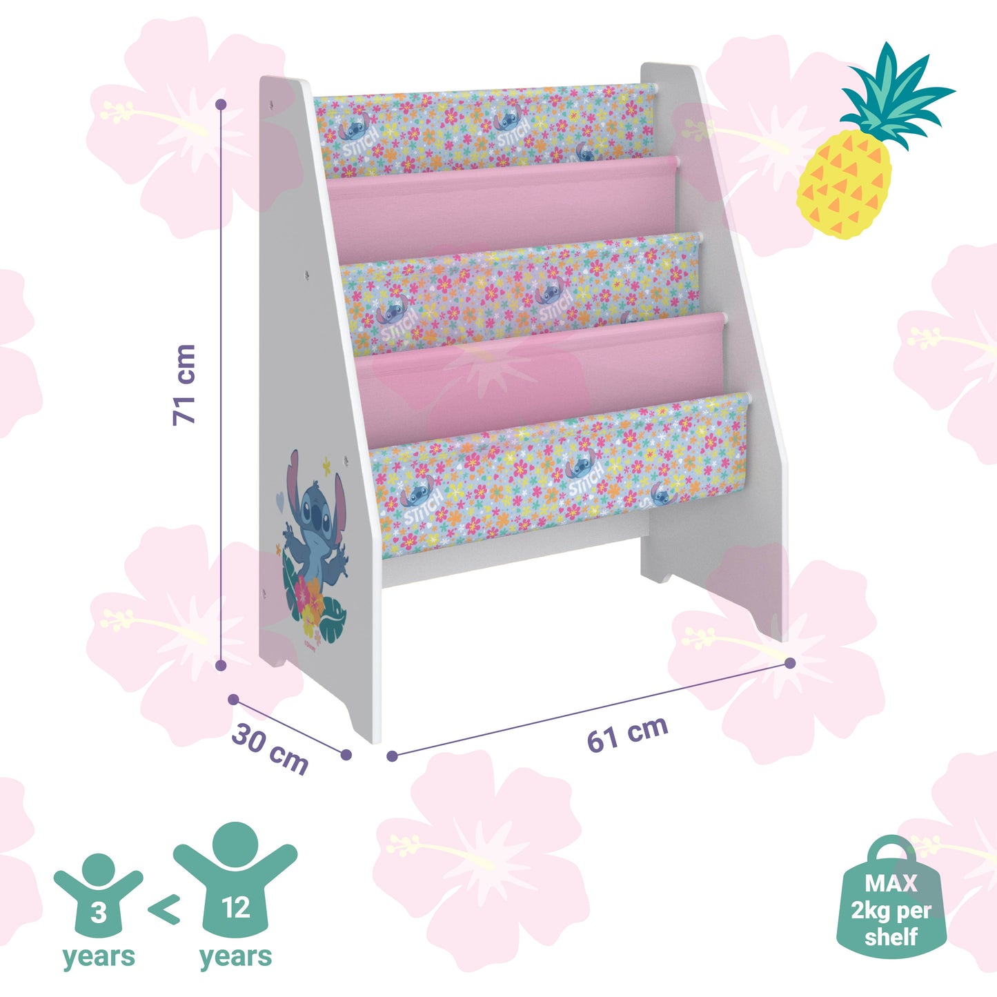 Disney Stitch Bookcase