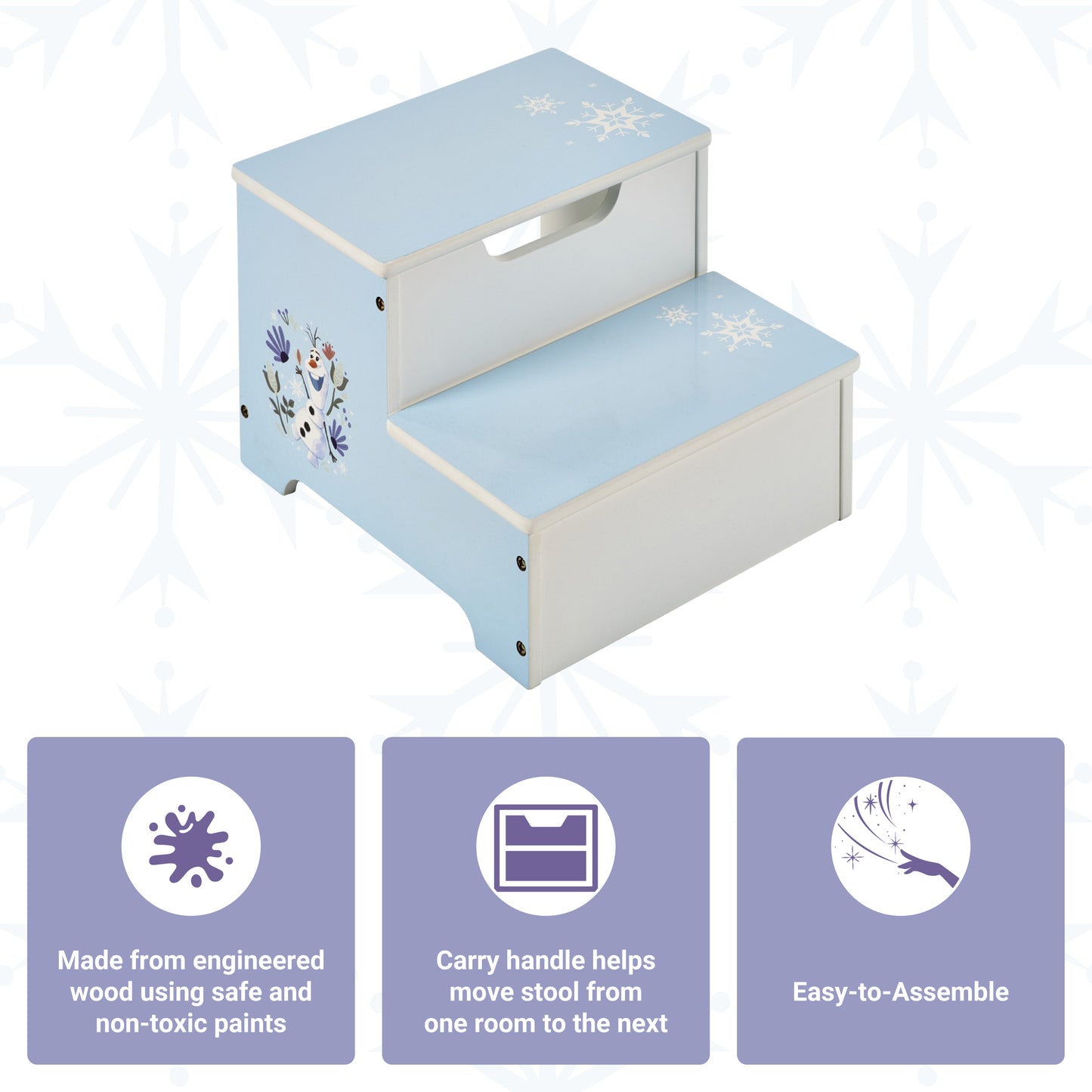 Disney Frozen Wonder Two Step Stool for Kids