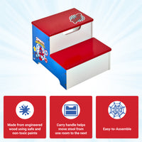 Marvel Spidey and His Amazing Friends Two Step Stool for Kids