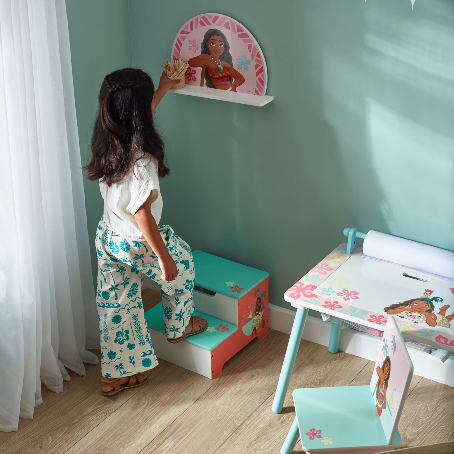 Disney Moana Two Step Stool for Kids