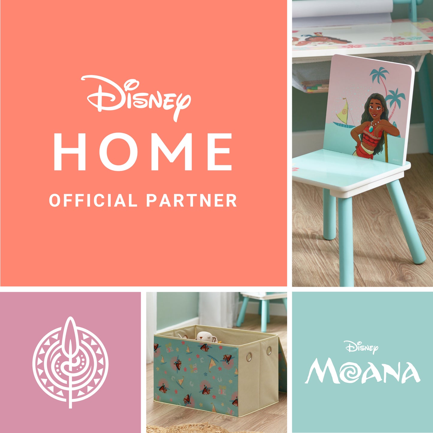 Disney Moana Two Step Stool for Kids
