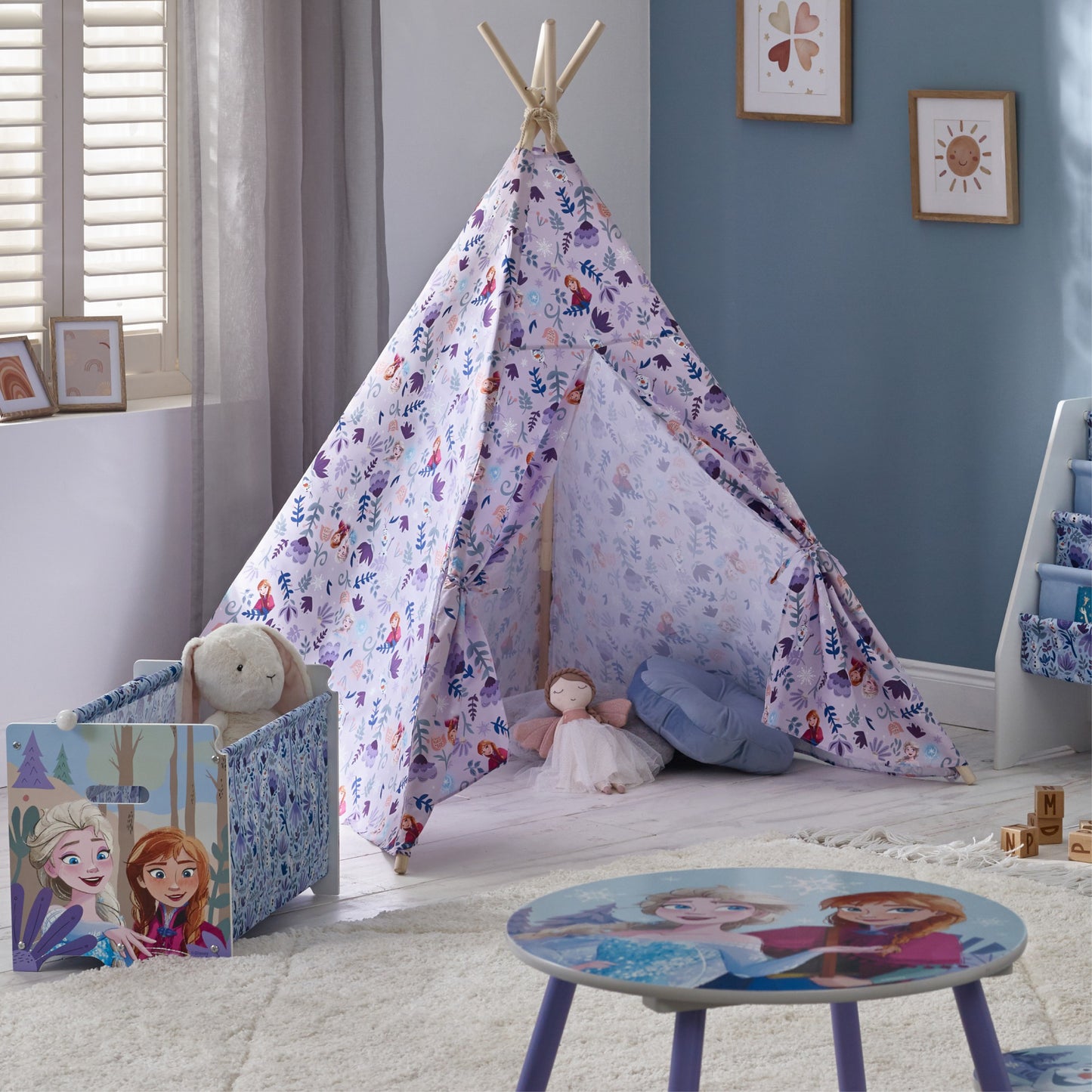 Disney Frozen Kids Teepee Tent with Carry Bag