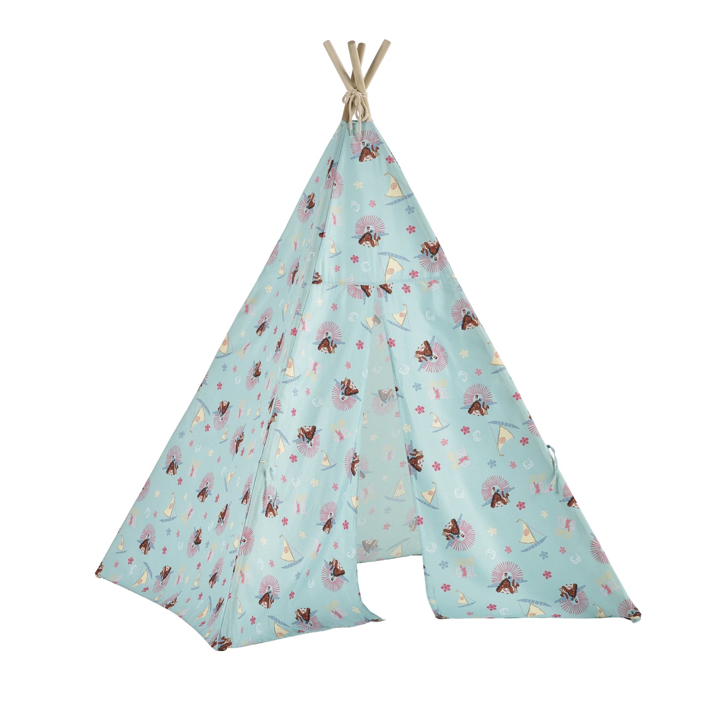 Disney Moana Kids Teepee Tent with Carry Bag