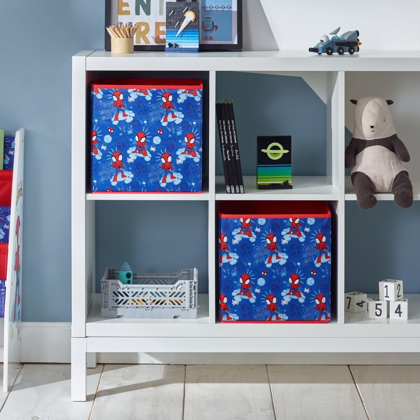 Marvel Spidey and His Amazing Friends 2-pc Fabric Storage Boxes