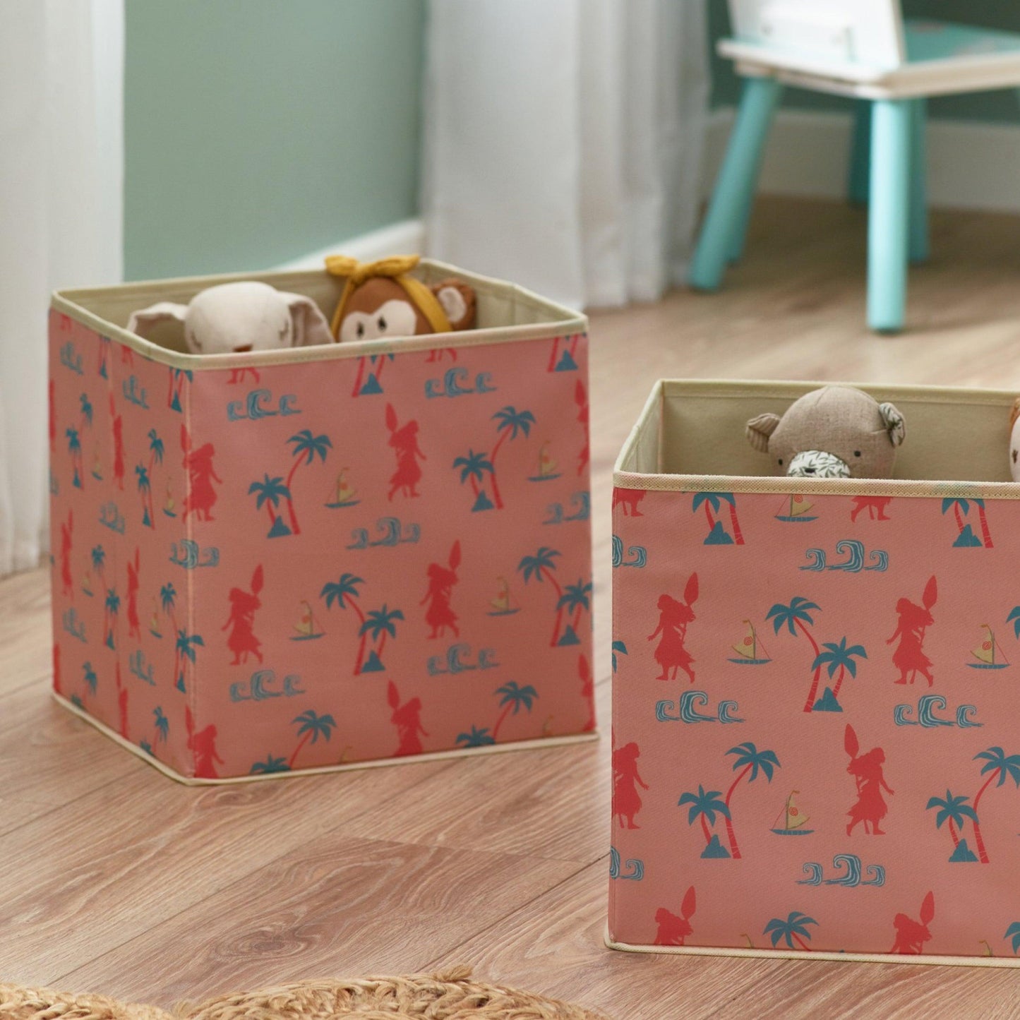 Disney Moana 2-pc Fabric Storage Boxes