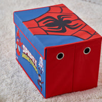Marvel Spidey and His Amazing Friends Large Fabric Storage Box with Flip-Top Lid