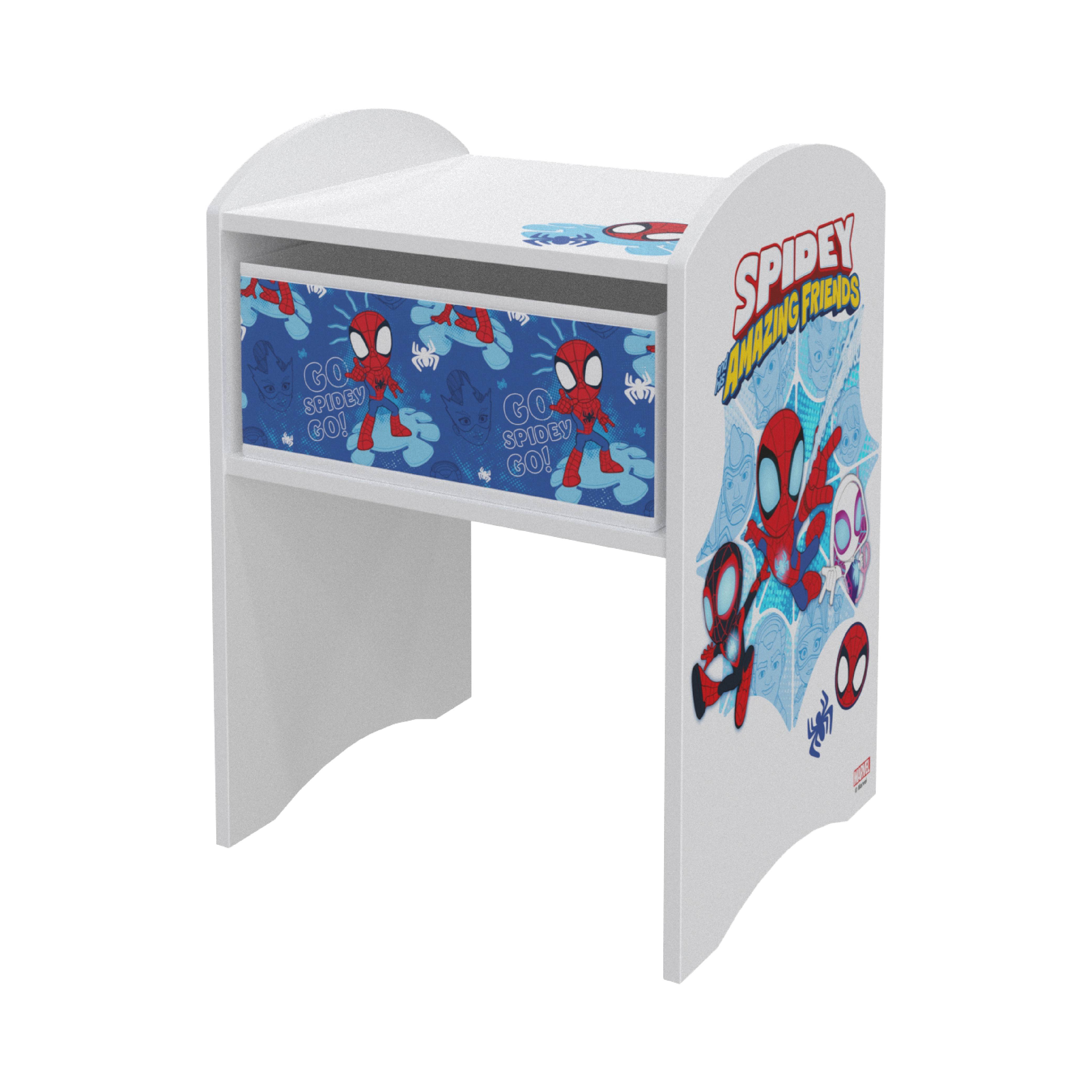 Marvel Spidey and His Amazing Friends Bedside Table