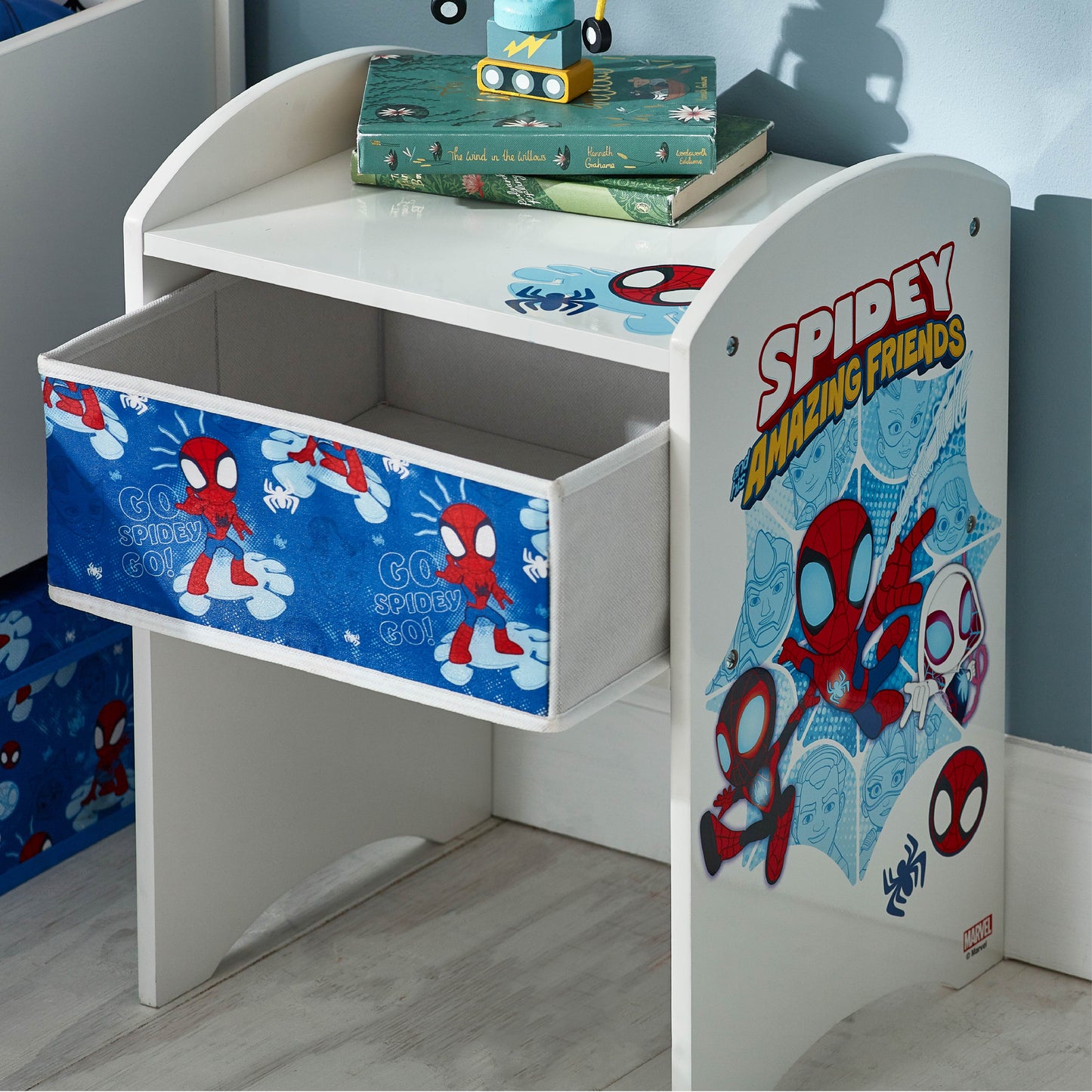 Marvel Spidey and His Amazing Friends Bedside Table
