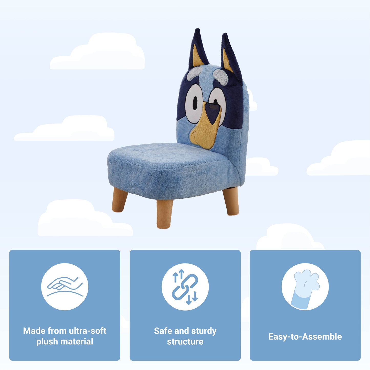 Bluey Plush Chair