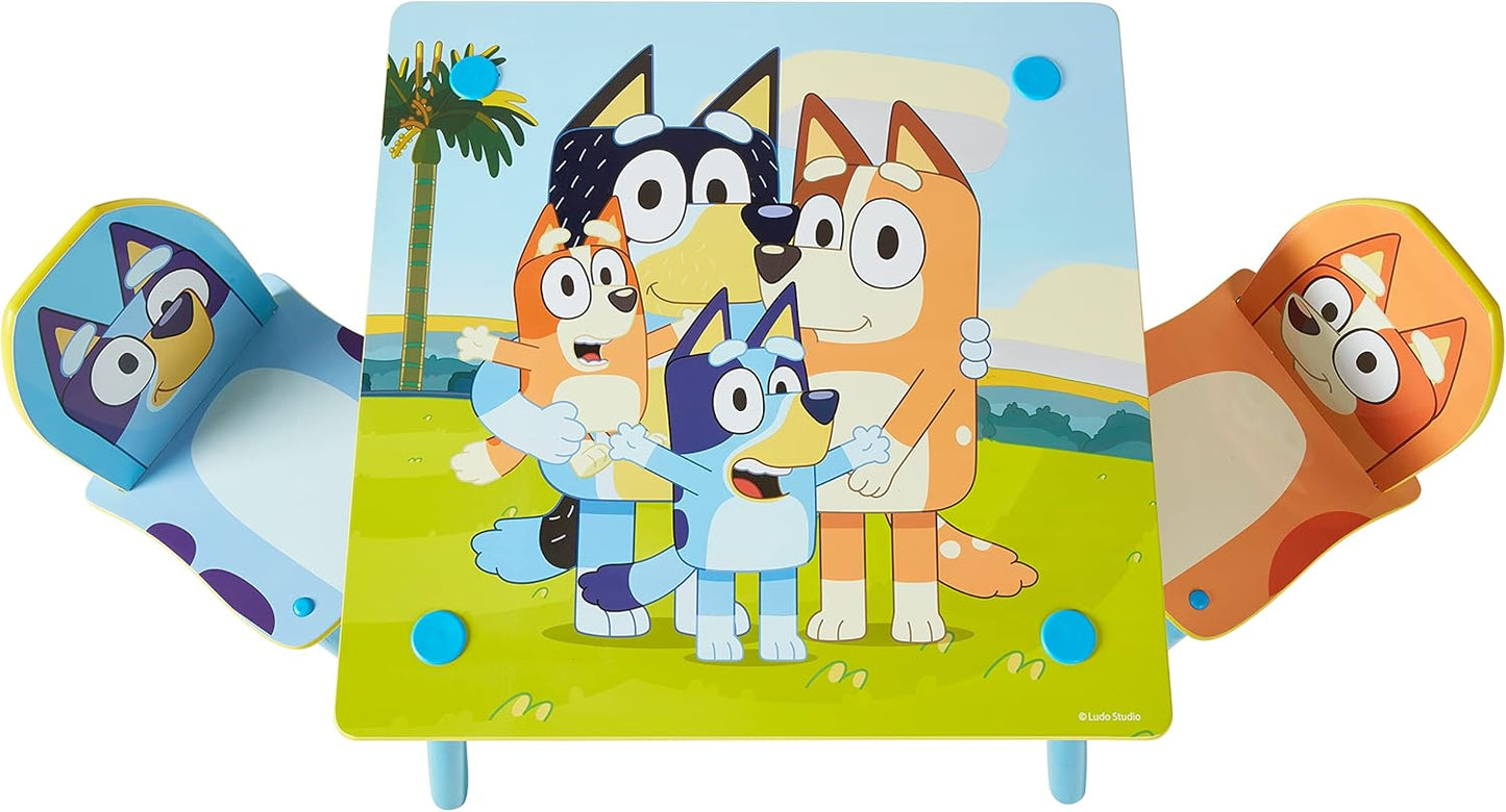 Bluey Kids Table & Chairs Set