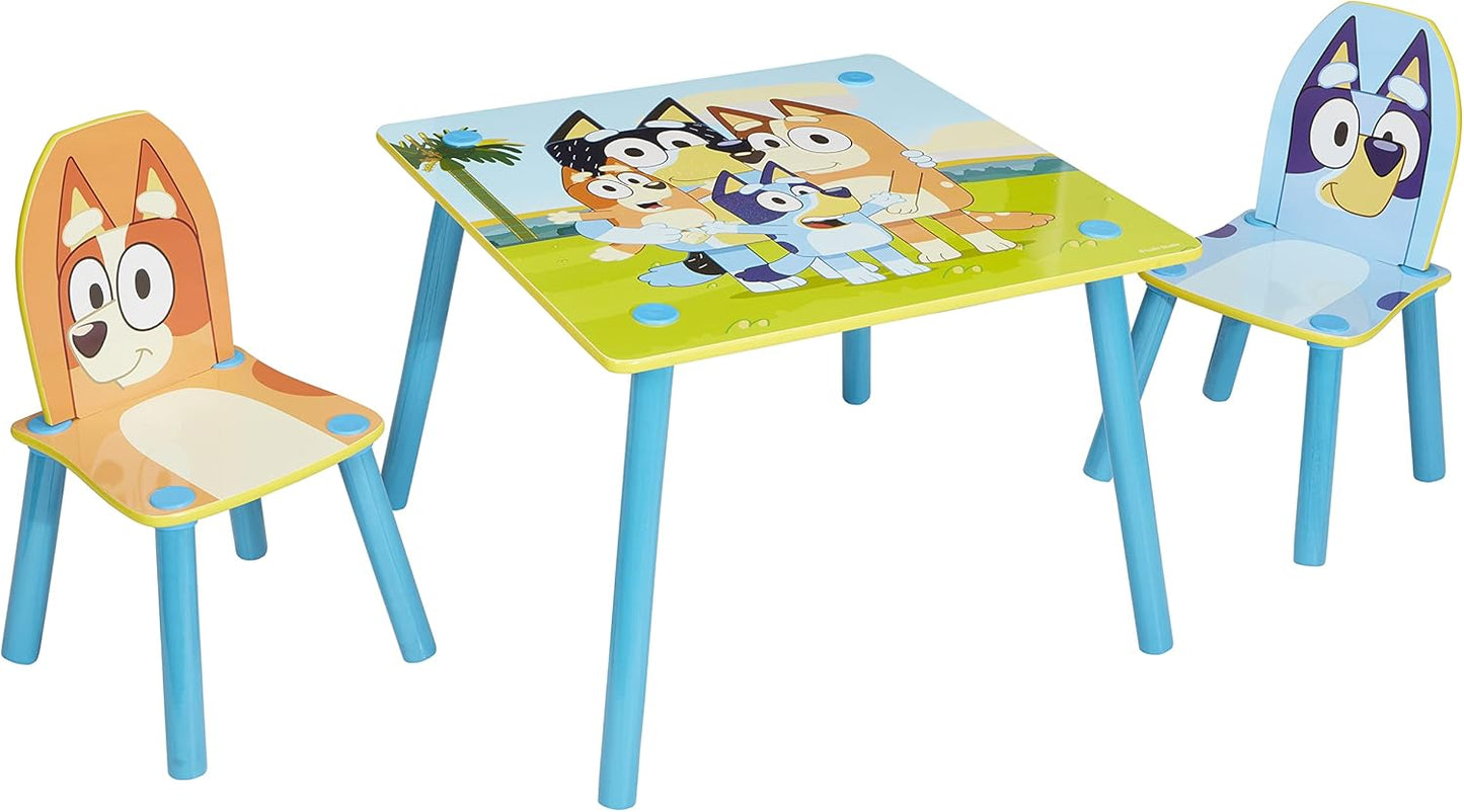 Bluey Kids Table & Chairs Set