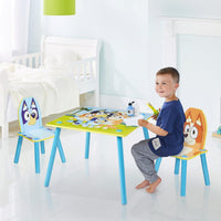 Bluey Kids Table & Chairs Set