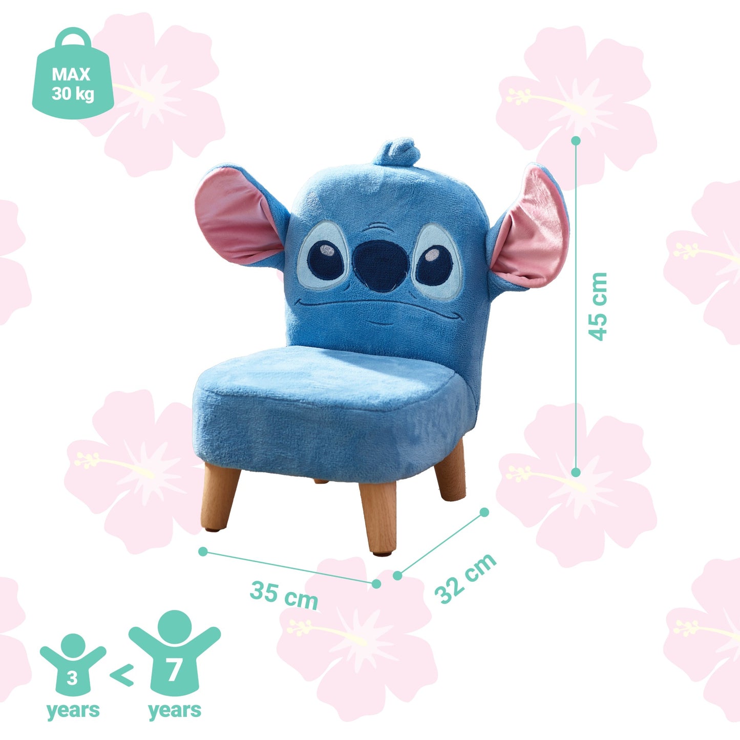 Disney Stitch Plush Chair