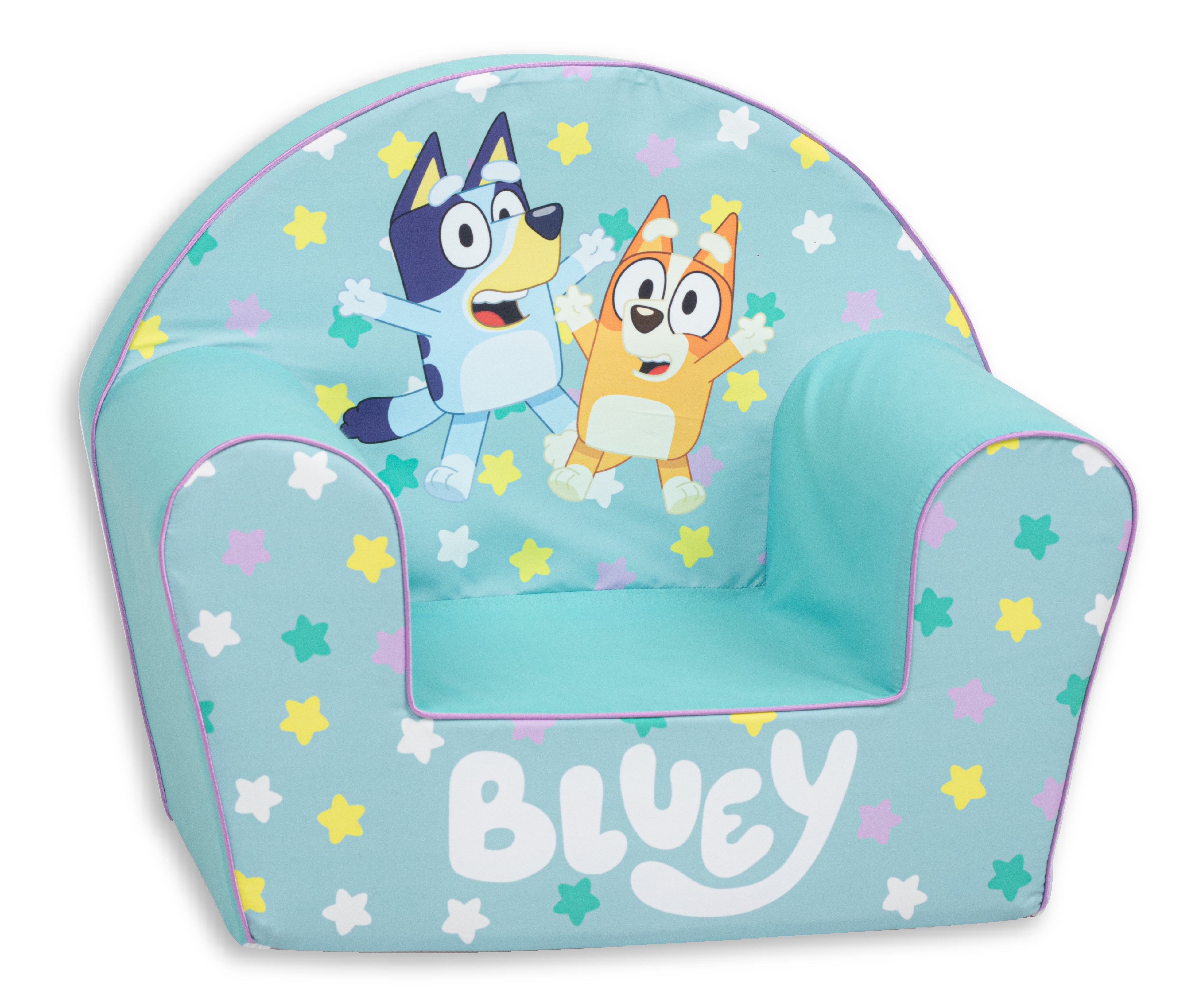 Bluey and Bingo Kids Character Foam Armchair